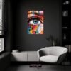 Colorful Eye | Metal Poster