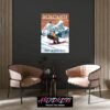 Ski Val Gardena Resort Italy Metal Poster
