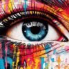 Colorful Eye | Metal Poster