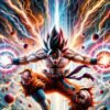 Saiyan Legend Goku Mighty | Metal Poster