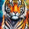 Tiger Portrait | Metal Poster