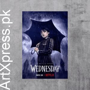 Wednesday Netflix Series Poster