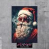 Santa Claus Metal Poster