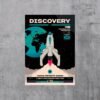 Space Discovery Metal Poster