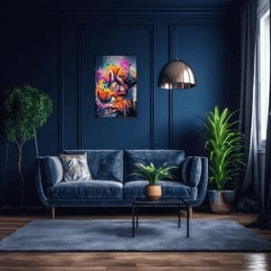 Car Graffiti | Metal Poster