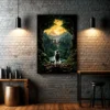 Enchanted Gaze Forest Wilderness | Metal Poster
