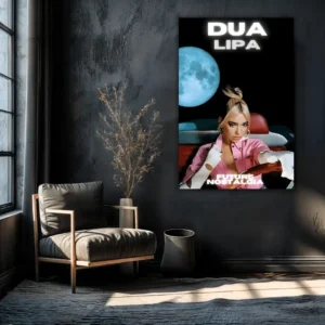 Future Nostalgia - The Dua Lipa | Metal Poster