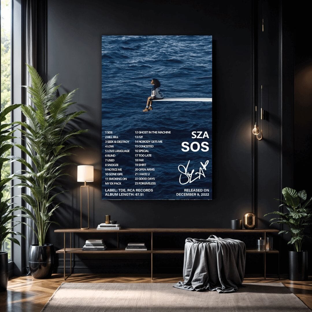 SOS Tour Poster | Metal Poster