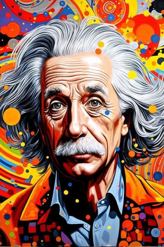 Albert Einstein | Metal Poster