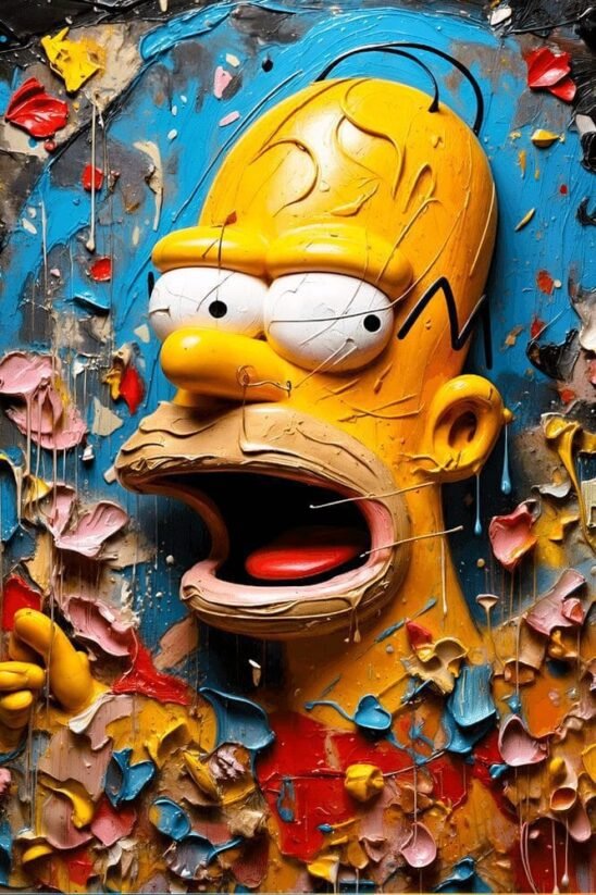 Homer | Metal Poster