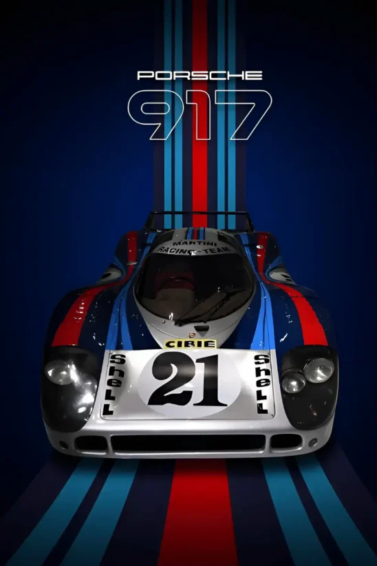 Porsche 917 | Metal Poster