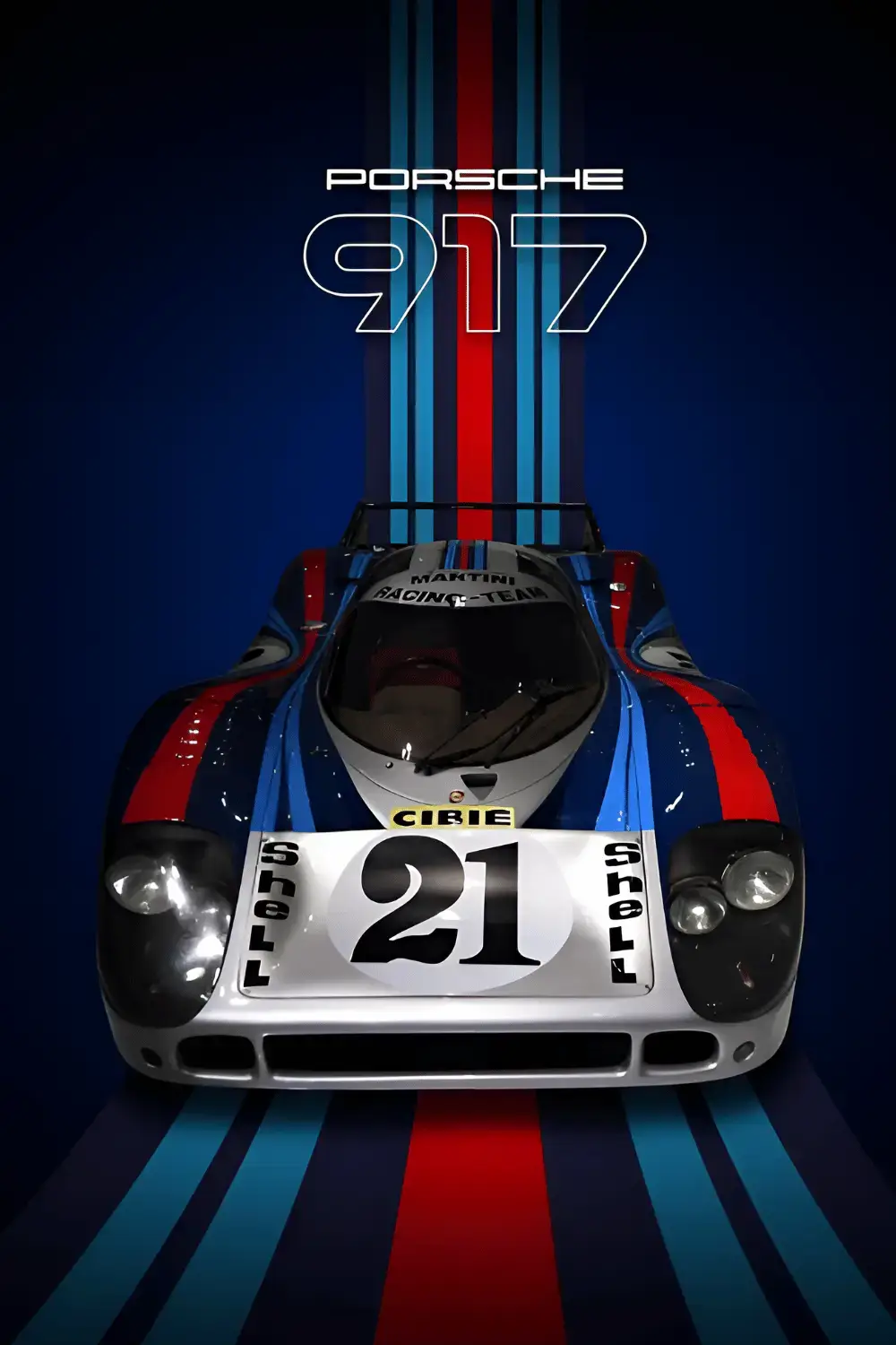 Porsche 917 | Metal Poster