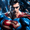 Superman Man of Steel | Metal Poster
