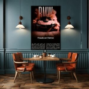 BMW i8 | Metal Poster