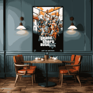 GTA V Gaming | Metal Poster