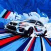 BMW M4 | Metal Poster