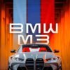 BMW M3 Sports Car | Metal Poster