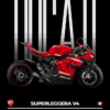 Ducati Superleggera V4 | Metal Poster