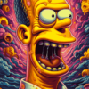Simpson | Metal Poster
