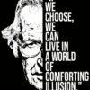 Noam Chomsky Quote | Metal Poster | Wall Art