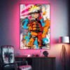 Naruto In Battle Mode | Anime | Metal Posters | Wall Art