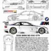2008 BMW M3 E92 GTR | Cars & Bikes Posters | Metal Posters | Wall Art