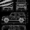 Mercedes Benz G Class 2018 | Cars & Bikes Posters | Metal Posters | Wall Art