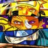 Naruto Eye Close Ups | Anime | Metal Posters | Wall Art