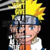 Naruto Uzumaki – Dragon Ball Z | Anime | Metal Posters | Wall Art