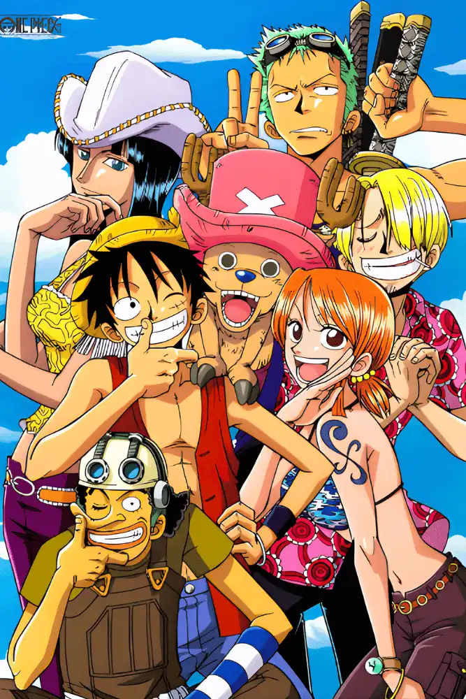 One Piece Group Picture | Anime | Metal Poster | Wall Art