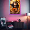Naruto Demon Of Ice And Power | Anime Posters | Metal Posters | Wall Art