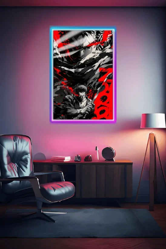 Roronoa Zoro One Piece | Anime Posters | Metal Posters | Wall Art