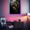 Lion Vector | Animal Posters | Metal Posters | Wall Art