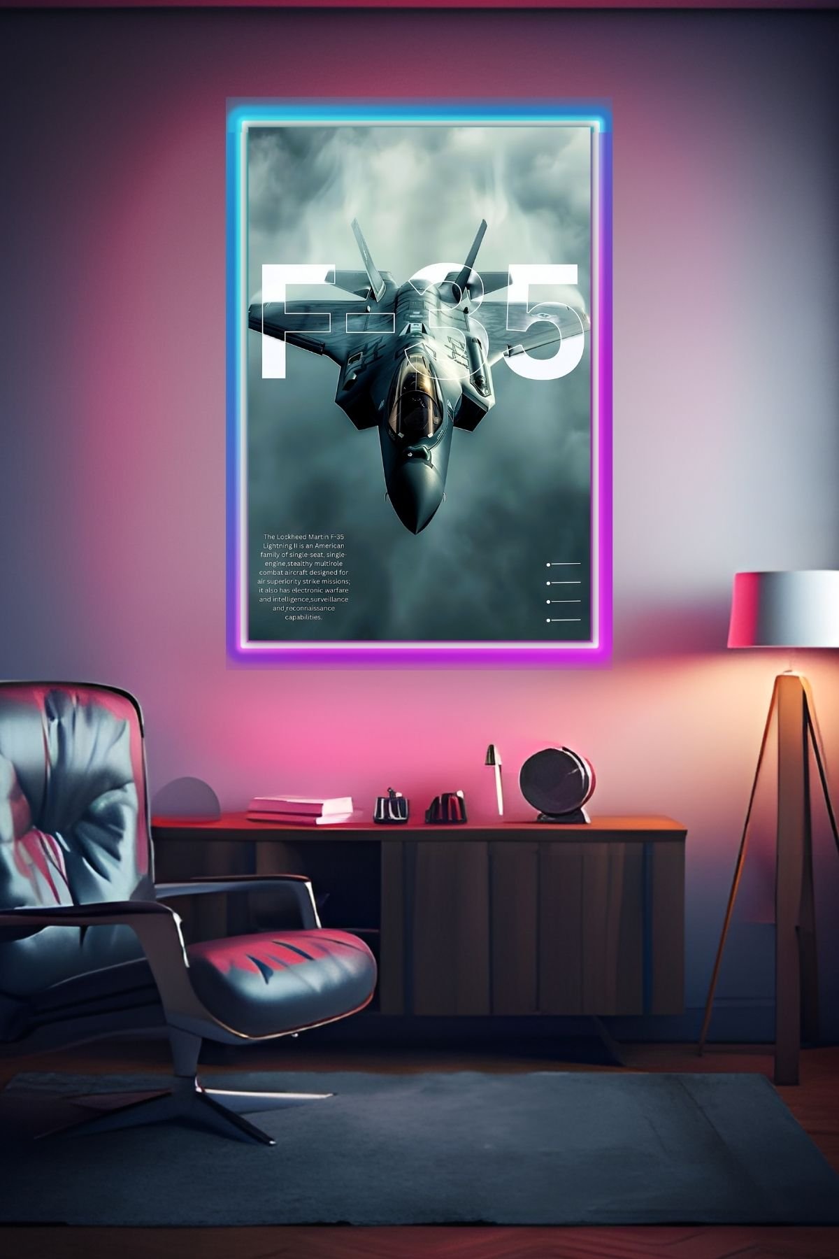 F 35 Lightning | Fighter Jets | Aviation Posters | Metal Posters | Wall Art