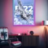 F 22 Raptor Jet | Fighter Jets | Aviation Posters | Metal Posters | Wall Art