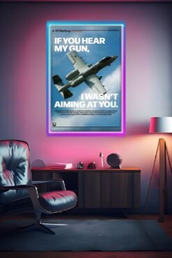 A-10 Warthog | Fighter Jets | Aviation Posters | Metal Posters | Wall Art