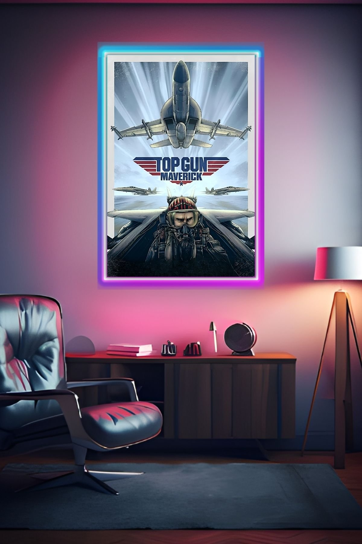 Top Gun Maverick Dog Fight | Movies Posters | Aviation Posters | Metal Posters | Wall Art