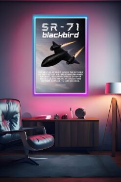 SR 71 The Blackbird | Fighter Jets | Aviation Posters | Metal Posters | Wall Art