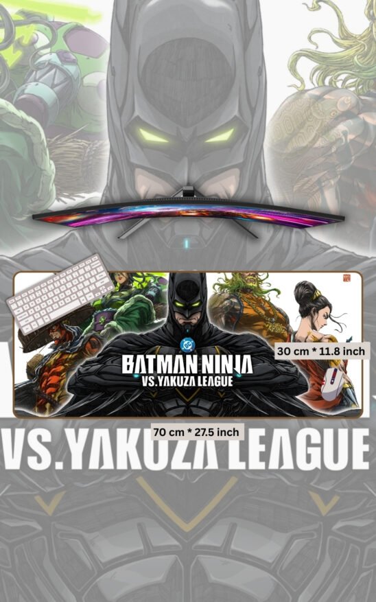 Batman Ninja Vs Yakuza League | Gaming Mousepads | Custom Mousepads | Office Desk Mat & Table Mat | In Pakistan