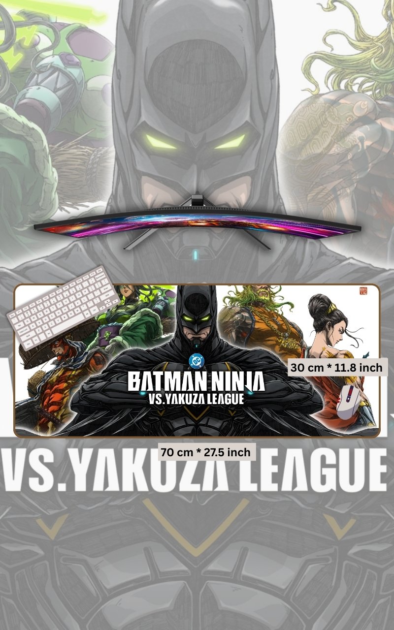Batman Ninja Vs Yakuza League | Gaming Mousepads | Custom Mousepads | Office Desk Mat & Table Mat | In Pakistan