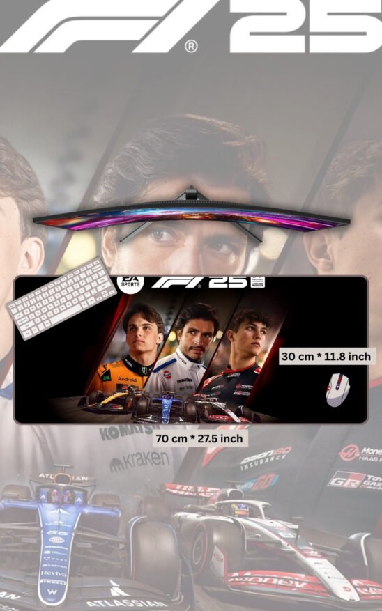 EA Sports F1 25 Series | Gaming Mousepads | Custom Mousepads | Office Desk Mat & Table Mat | In Pakistan