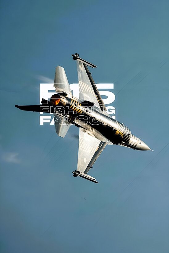 F 16 Fighting Falcon | Fighter Jets | Aviation Posters | Metal Posters | Wall Art