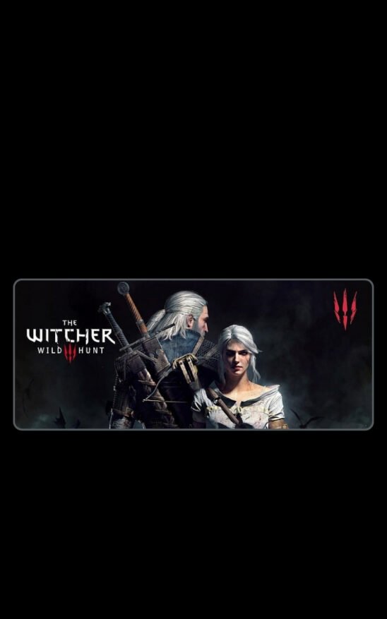 The Witcher 3 Wild Hunt | Gaming Mousepads | Custom Mousepads | Office Desk Mat & Table Mat | In Pakistan