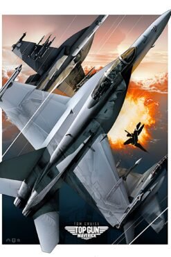 Top Gun Maverick Jets | Movies Posters | Aviation Posters | Metal Posters | Wall Art