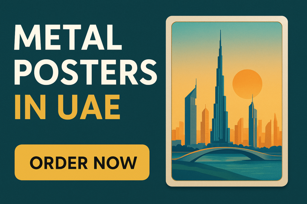 Metal Posters in UAE